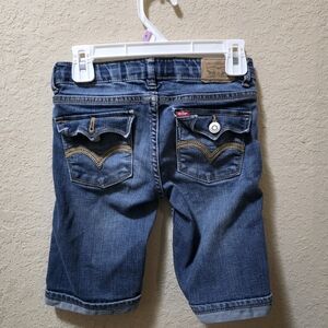 Levi's Kids Blue Denim Shorts